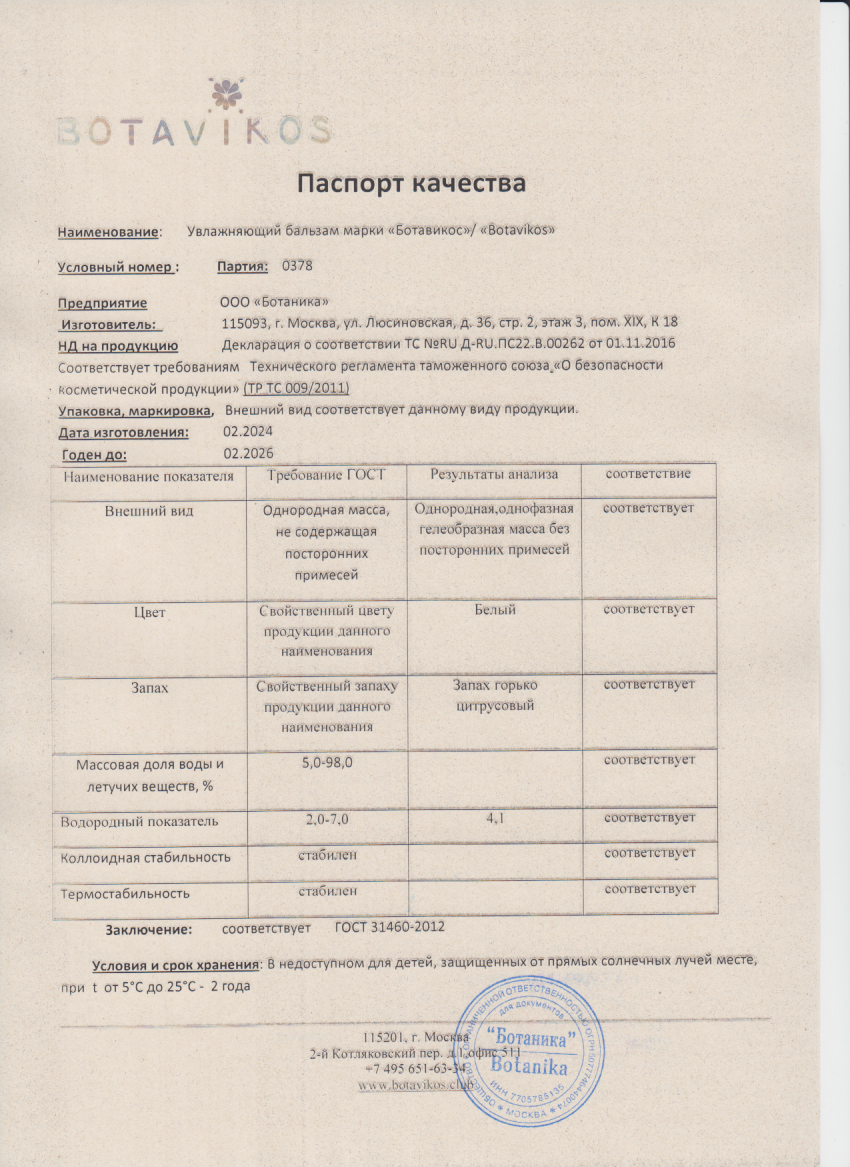 Паспорт №022024